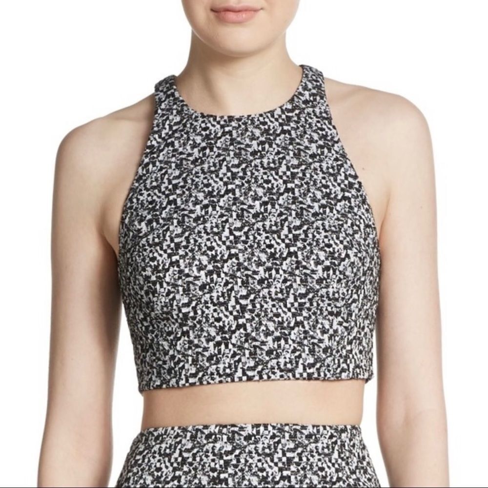 Elizabeth and James‎ Jacquard Upton Crop Top Size XS